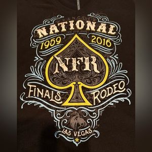 Wrangler* NFR 2016 National Finals Rodeo in Las Vegas. Woman Low Cut Size XL